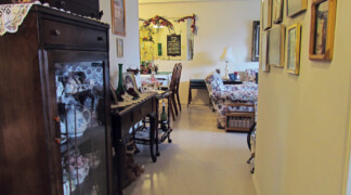 View of large one bedroom hallway