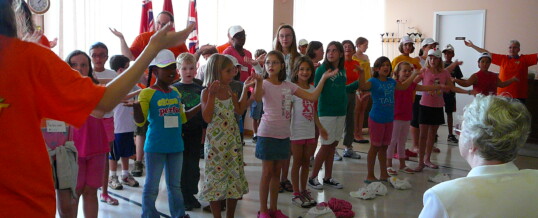 Youth performing at QLC