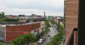 View of the town